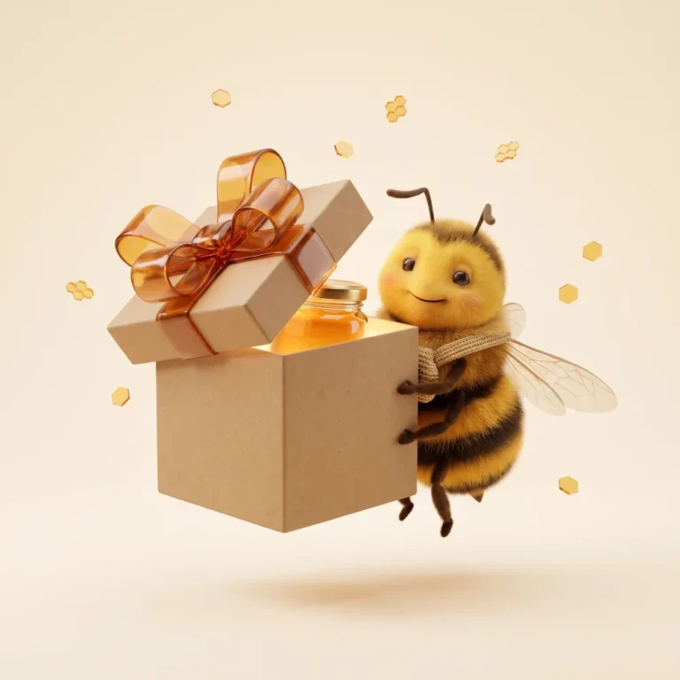 Бджілка дарує подарунок HoneyTime